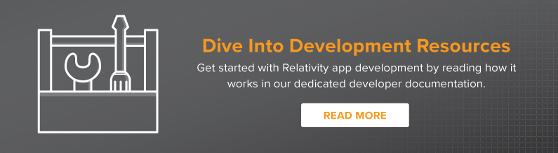 Get Started with Relativity Developer Documentation